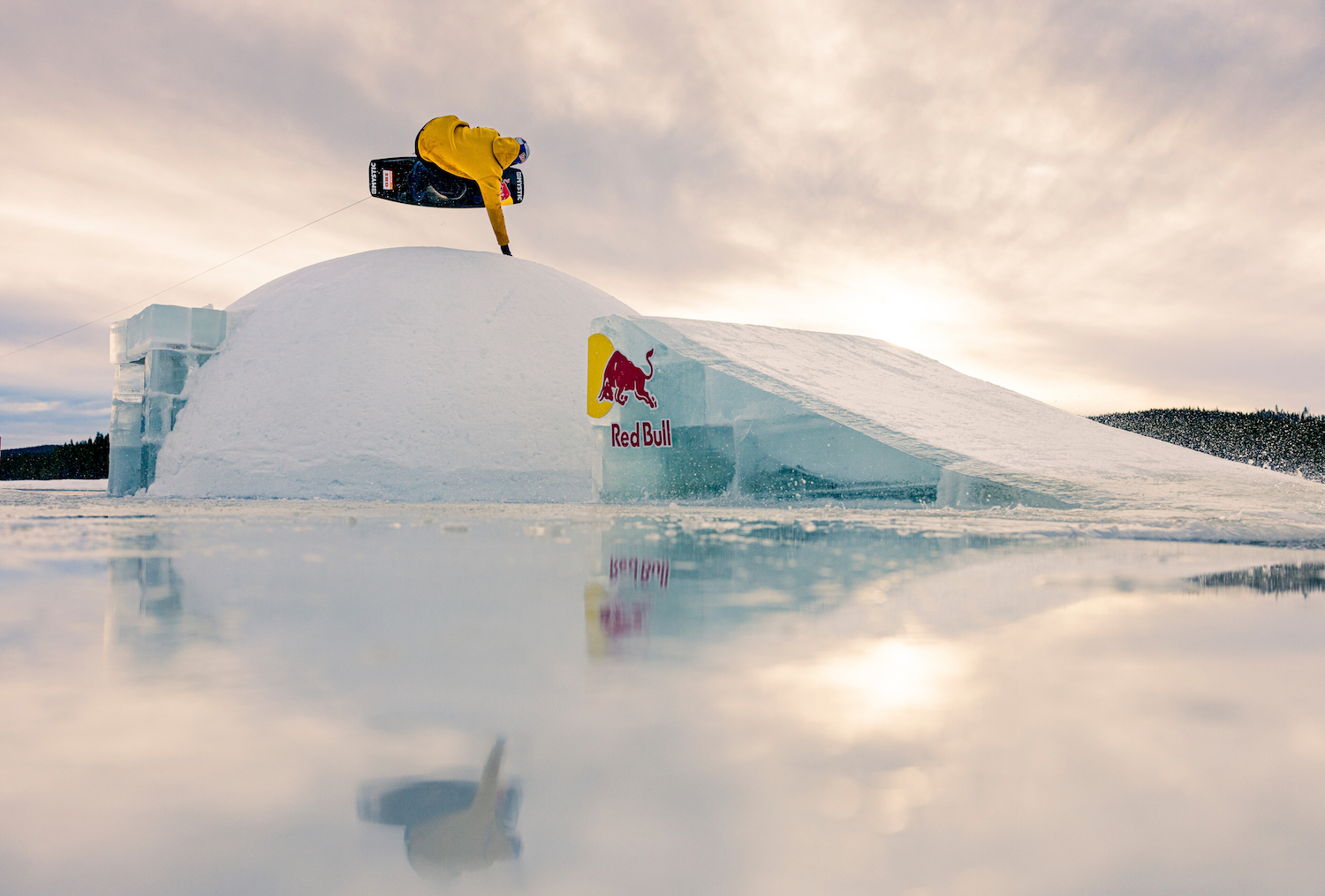 Frozen Lake Wake